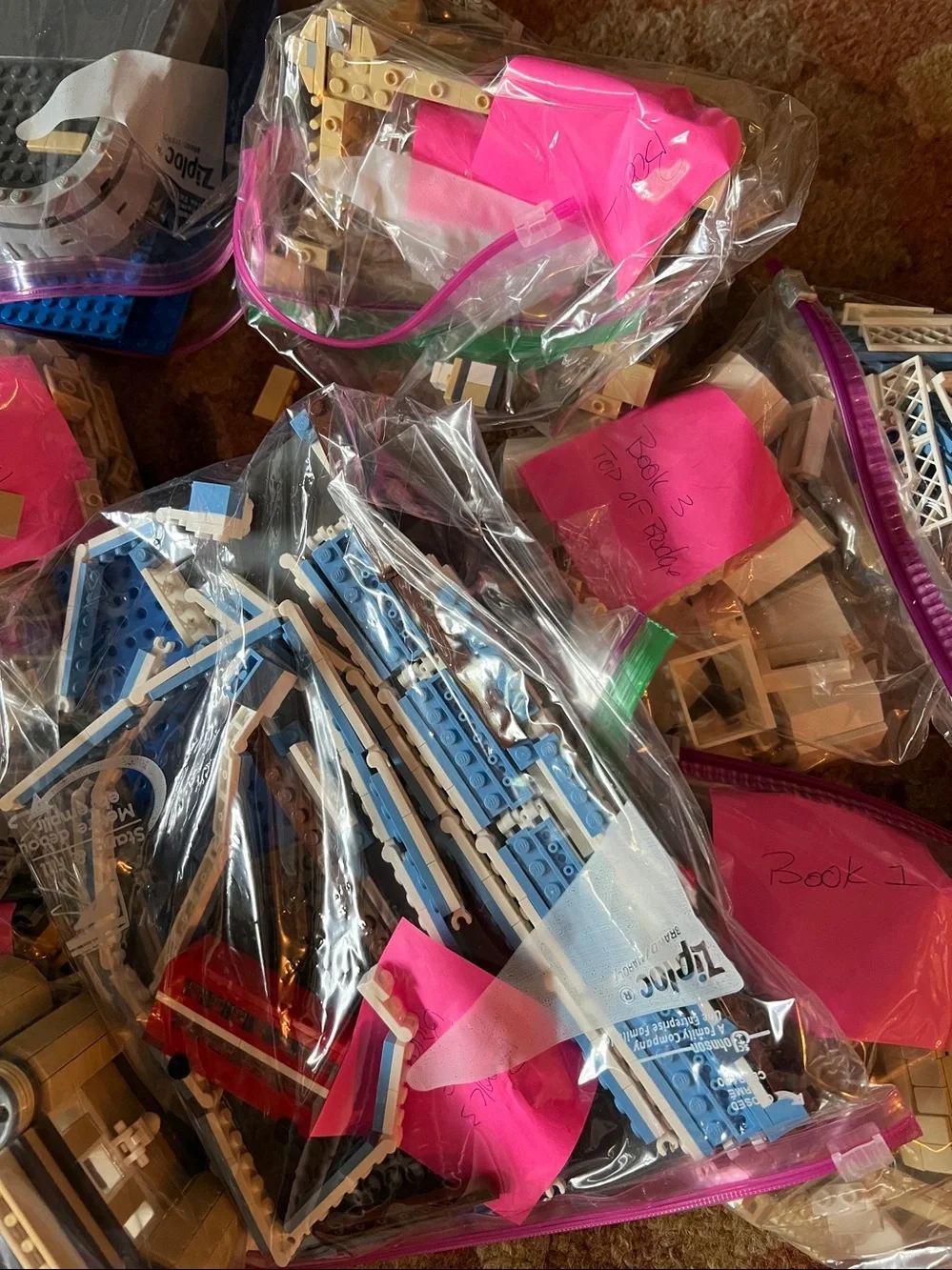 Lego used pieces